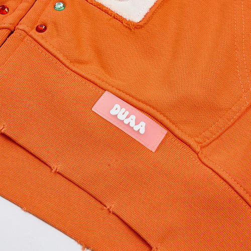 DUAA 33 Logo Zip‑Up Hoodie‑2 Colors