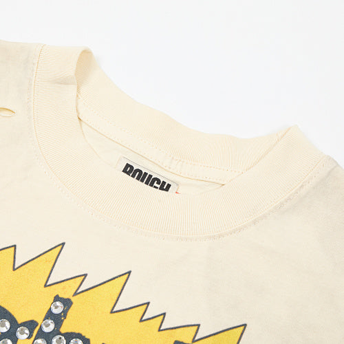 Roughplay Vintage Graffiti Long‑Sleeve Top