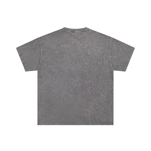 DUAA Vintage Truck Graphic Charcoal T‑Shirt