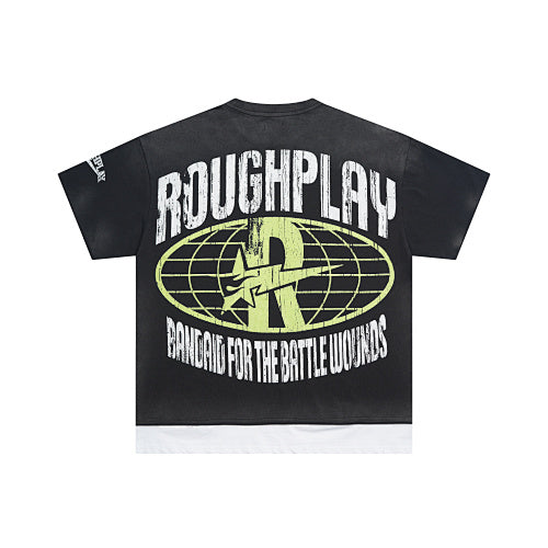 Roughplay Monster Graphic Short‑Sleeve T‑Shirt