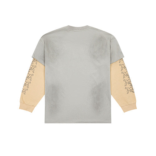 DUAA 1993 Graphic Grey Long‑Sleeve T‑Shirt