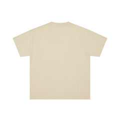 DUAA Angel Earth Graphic Beige T‑Shirt
