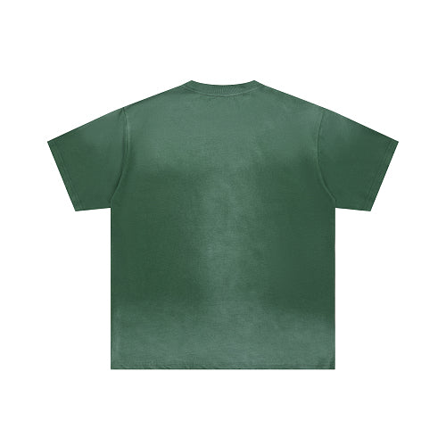 DUAA Skeleton Hands Graphic Dark‑Green T‑Shirt