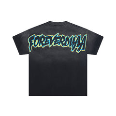 DUAA Forever Vintage Graphic T‑Shirt