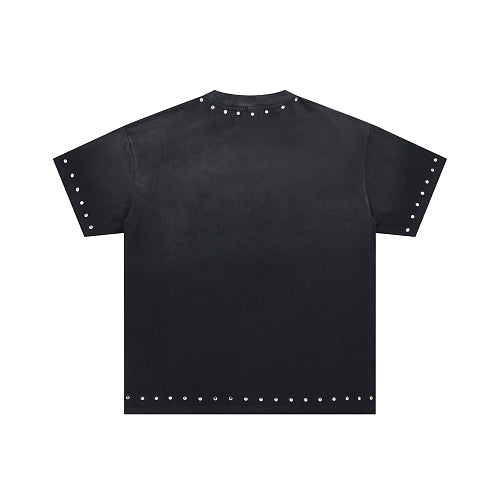 DUAA Motorcycle Graphic Black T‑Shirt