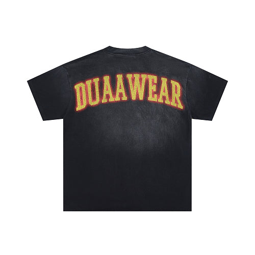 DUAA Basketball Graphic Black T‑Shirt