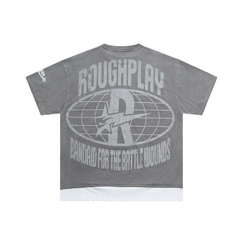 Roughplay Portrait Graphic Short‑Sleeve T‑Shirt