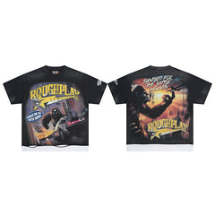Roughplay Gorilla Graphic Short‑Sleeve T‑Shirt