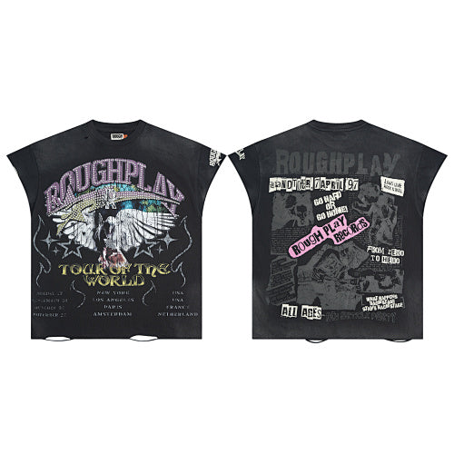 Roughplay Eagle Tour Graphic Tank Top