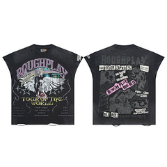 Roughplay Eagle Tour Graphic Tank Top