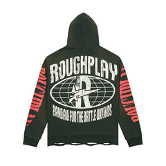 Roughplay Vintage Graphic Hoodie