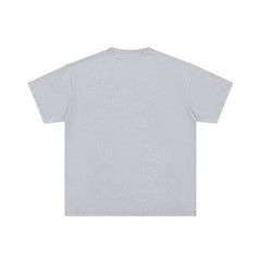 DUAA Tiger Graphic Grey T‑Shirt