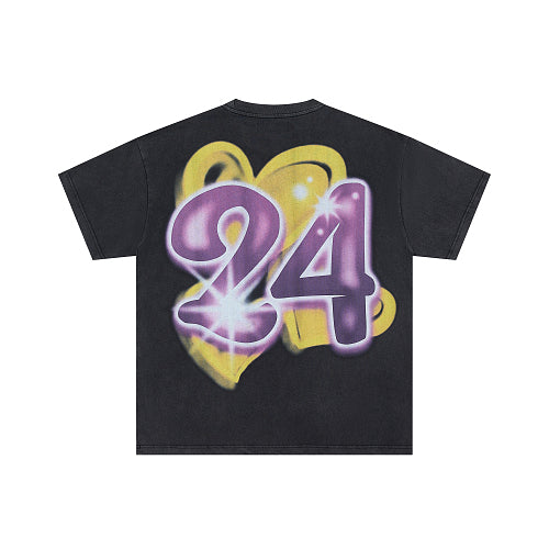 DUAA Kobe 24 Angel Graphic T‑Shirt