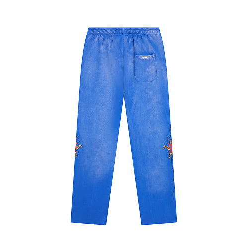 DUAA Blue Graphic Street Sweatpants