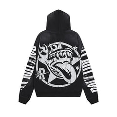Roughplay Vintage Graphic Pullover Hoodie
