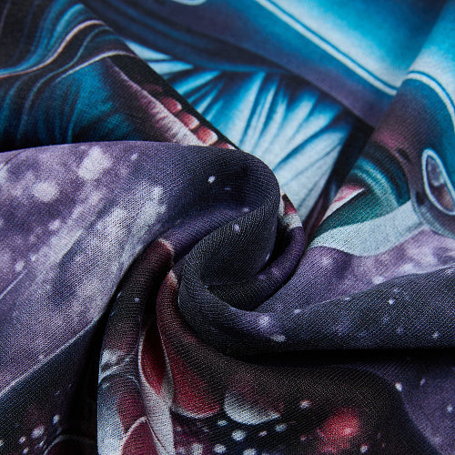 Jellybean Alien UFO Graphic Short‑Sleeve T‑Shirt