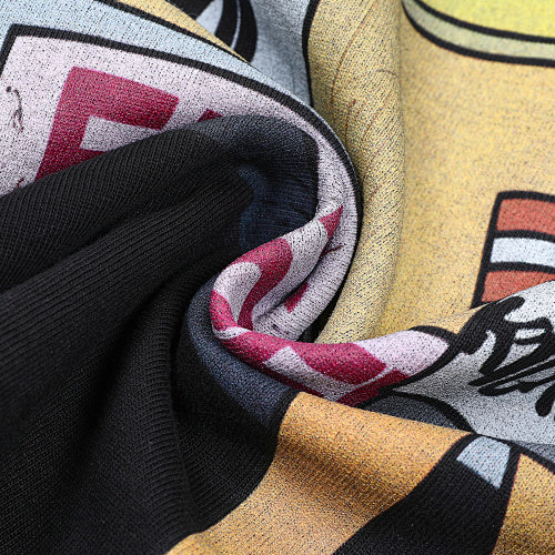 Roughplay Cartoon Graphic Short Sleeve T‑Shirt