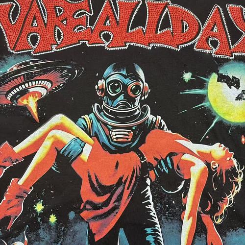 Vareallday Monster‑Graphic Short‑Sleeve T‑Shirt