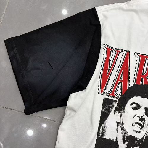 Vareallday Scarface‑Graphic Ringer T‑Shirt