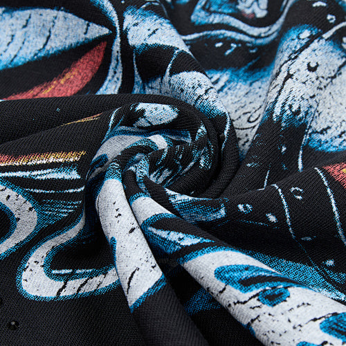 DUAA Race‑Car Graphic Black Short‑Sleeve T‑Shirt