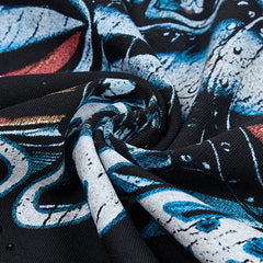 DUAA Race‑Car Graphic Black Short‑Sleeve T‑Shirt