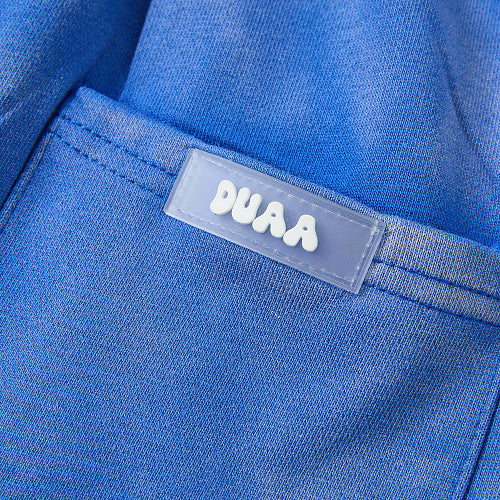 DUAA Blue Graphic Street Sweatpants