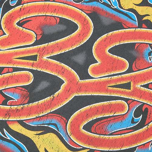 DUAA Bull Snake Graphic Dark Grey T‑Shirt