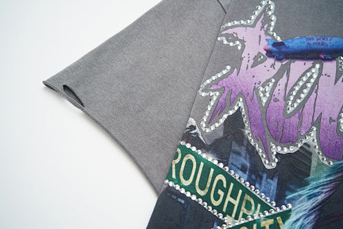 Roughplay Portrait Graphic Short‑Sleeve T‑Shirt