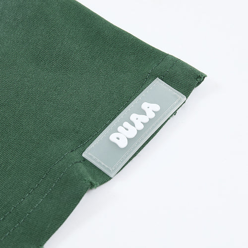 DUAA Skeleton Hands Graphic Dark‑Green T‑Shirt