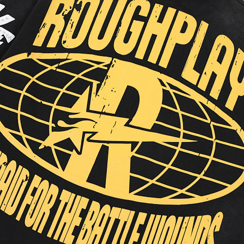 Roughplay Skull Graphic Raglan Long Sleeve T‑Shirt