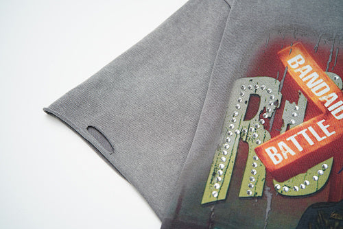 Roughplay Band Portrait Graphic Short‑Sleeve T‑Shirt