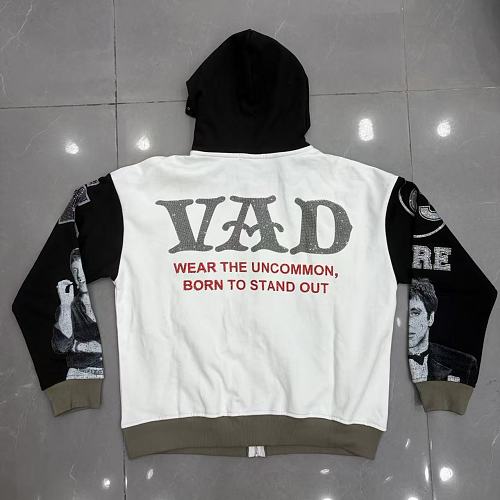 Vareallday Scarface‑Graphic Hoodie