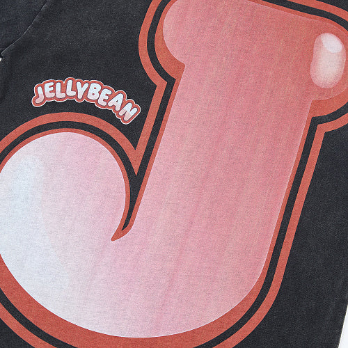 Jellybean Vintage Graphic Double Sided Print Short Sleeve T‑Shirt