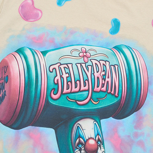 Jellybean Clown Hammer Double‑Sided Graphic T‑Shirt