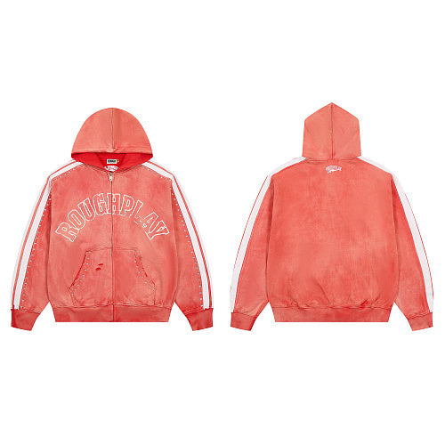 Roughplay Multi‑Color Basic Print Hoodie