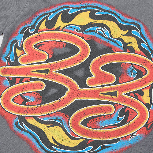 DUAA Bull Snake Graphic Dark Grey T‑Shirt