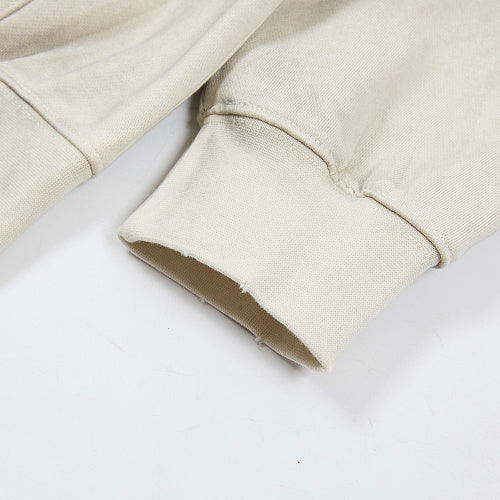 DUAA Off‑White Wrestler Graphic Zip‑Up Hoodie