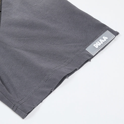 DUAA Eagle Graphic Dark‑Grey Short‑Sleeve T‑Shirt