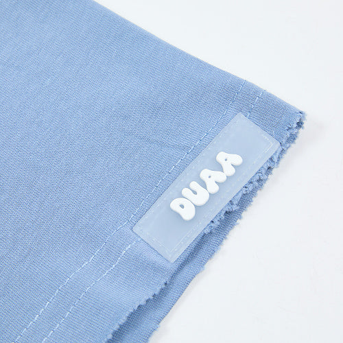 DUAA Green‑Blue Raglan Short‑Sleeve T‑Shirt