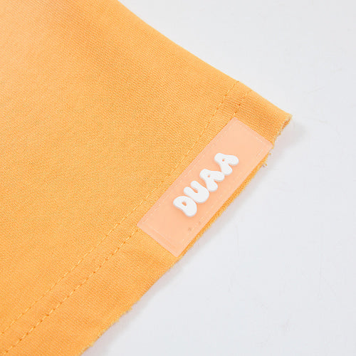 DUAA Yellow Panther Graphic Short‑Sleeve T‑Shirt