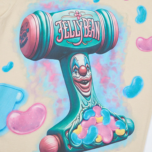 Jellybean Clown Hammer Double‑Sided Graphic T‑Shirt