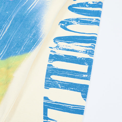 Roughplay Sun‑Pattern Graphic Long‑Sleeve Shirt