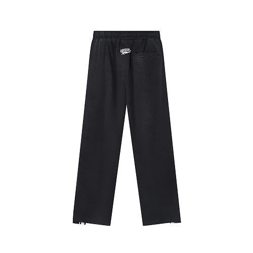 Roughplay Side‑Stripe Flare Sweatpants