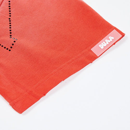 DUAA Muhammad‑Ali Graphic Red Short‑Sleeve T‑Shirt
