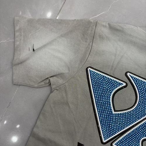 Vareallday Movie‑Graphic Washed‑Grey Short‑Sleeve T‑Shirt