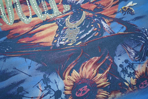 Roughplay Retro Warrior Graphic Short Sleeve T‑Shirt