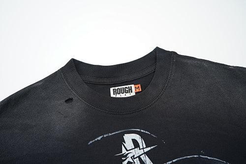 Roughplay Monster Graphic Short‑Sleeve T‑Shirt
