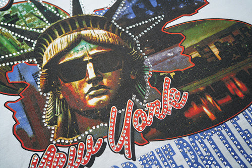 Roughplay Statue Of Liberty Graphic Short Sleeve T‑Shirt
