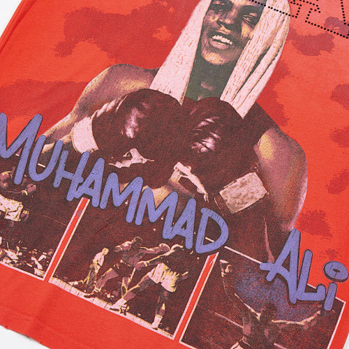 DUAA Muhammad‑Ali Graphic Red Short‑Sleeve T‑Shirt