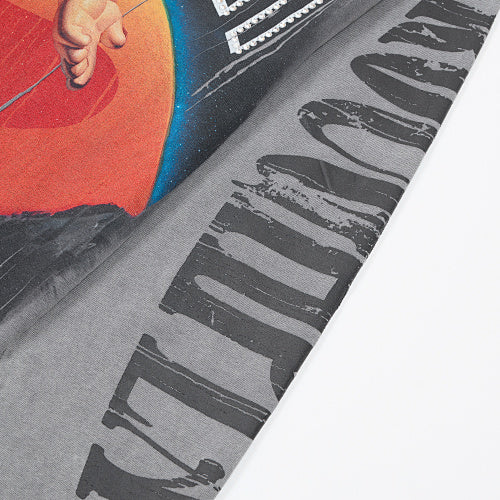 Roughplay Red Graphic Long‑Sleeve T‑Shirt